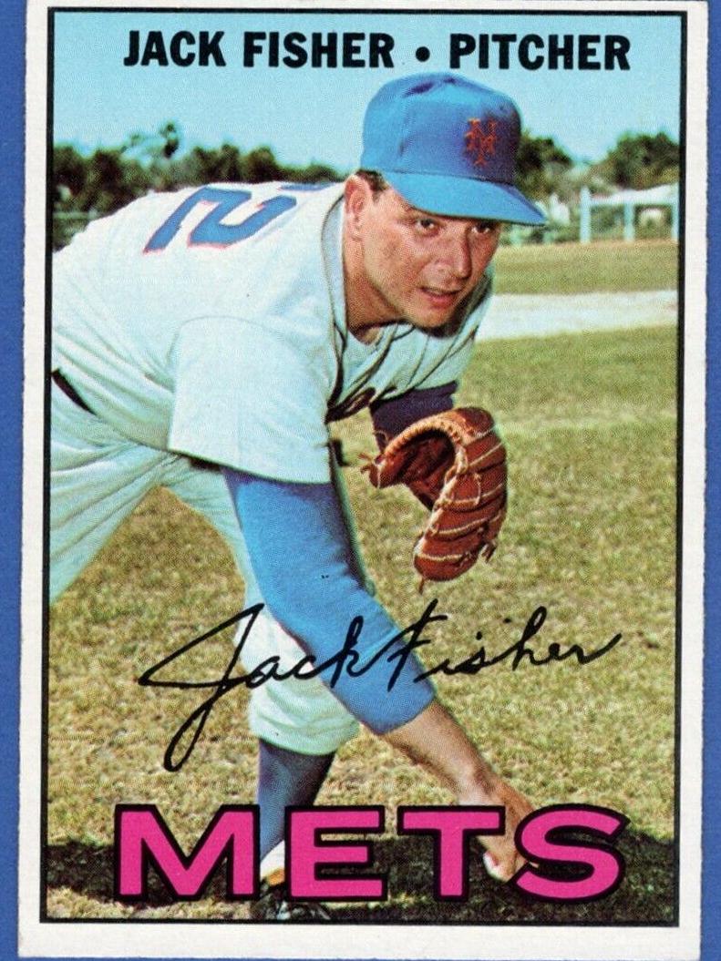 1967 Topps Jack Fisher #533 card