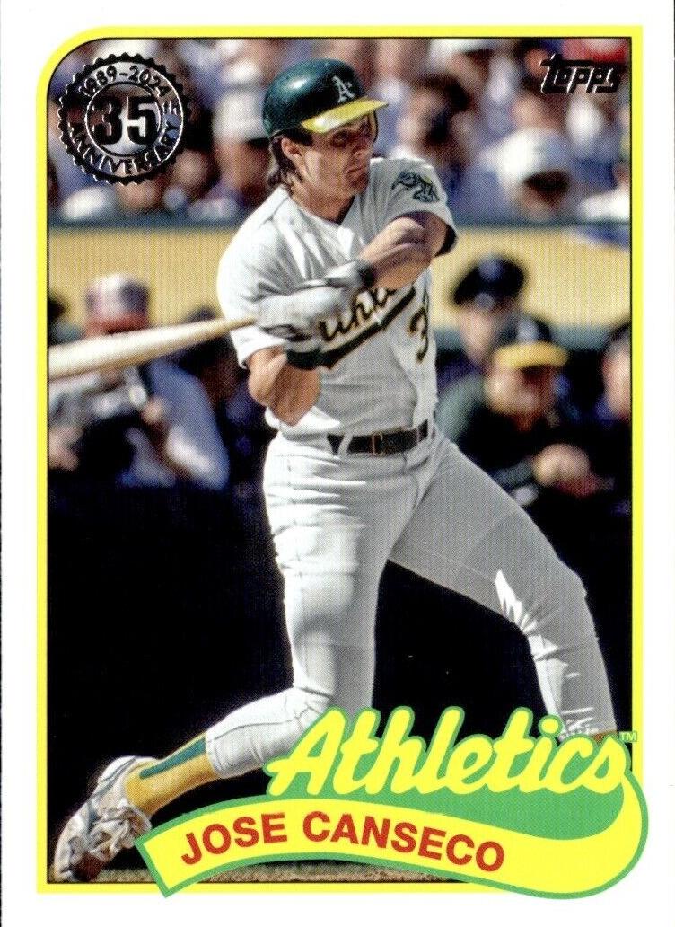 2024 Jose Canseco [Black Foil] #89B-3