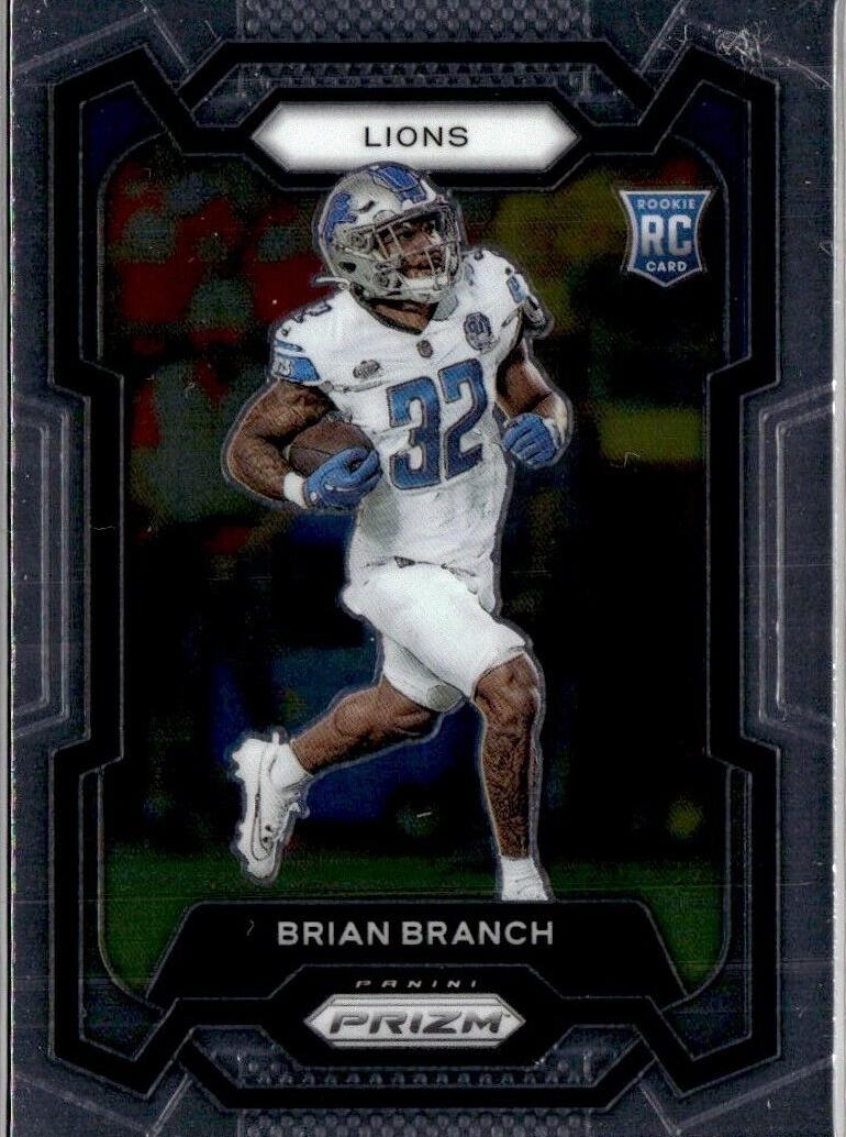 Brian Branch 2023 Prizm Football card