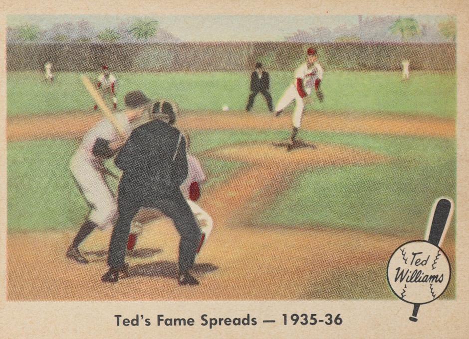 1959 Ted Williams [Ted's Fame Spreads] #5