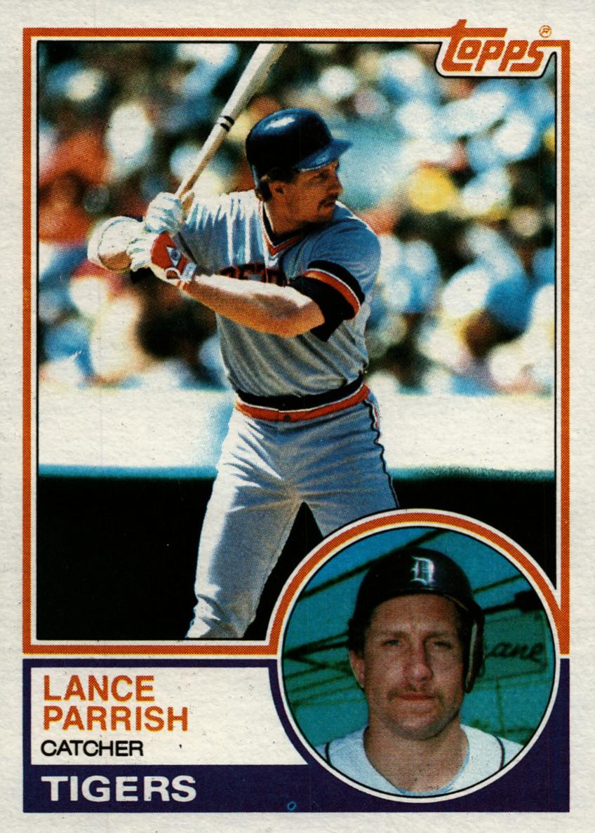 1983 Topps Lance Parrish #285 card
