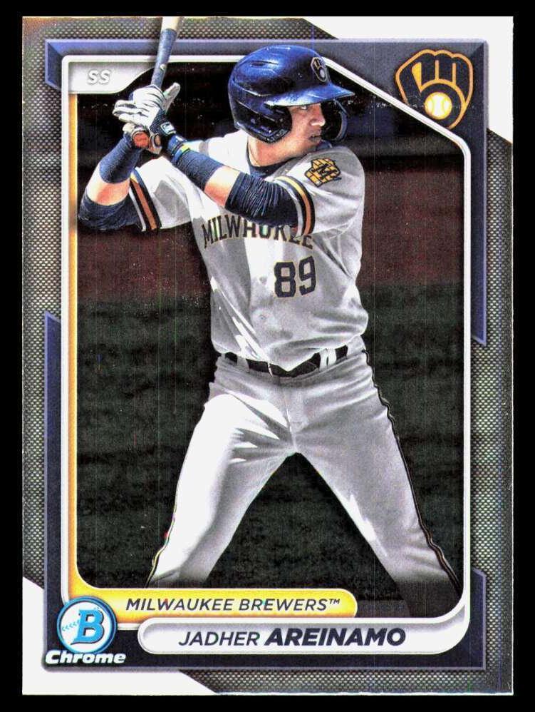 Jadher Areinamo 2024 Bowman Chrome Prospects card
