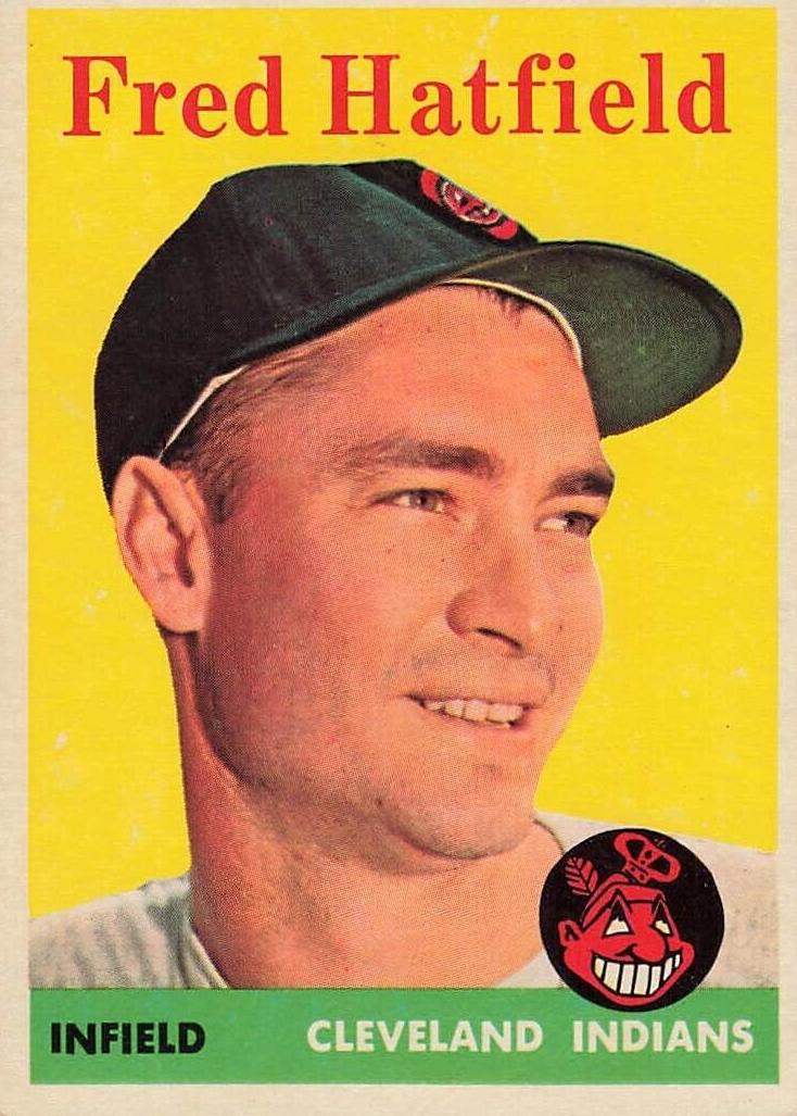 1958 Topps Fred Hatfield #339 card