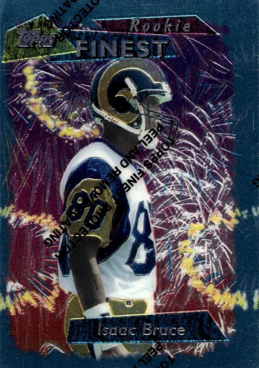 Isaac Bruce 1995 Topps Finest Football