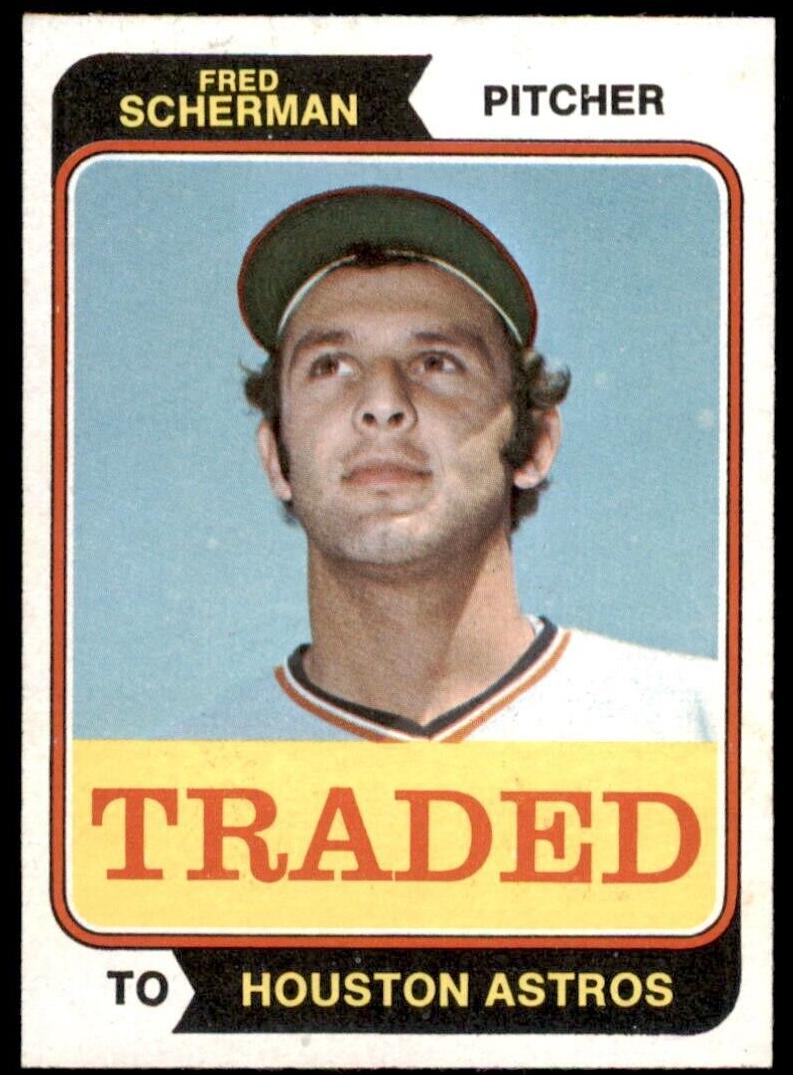 1974 Fred Scherman #186T