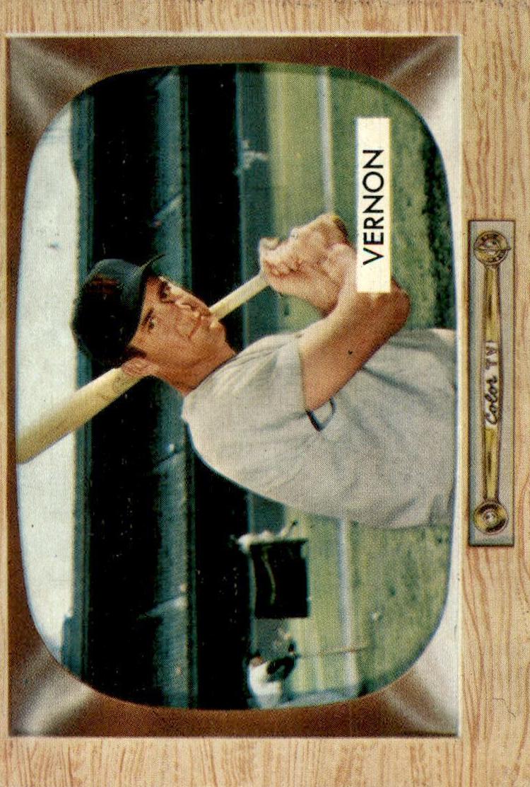 1955 Bowman Mickey Vernon #46 card