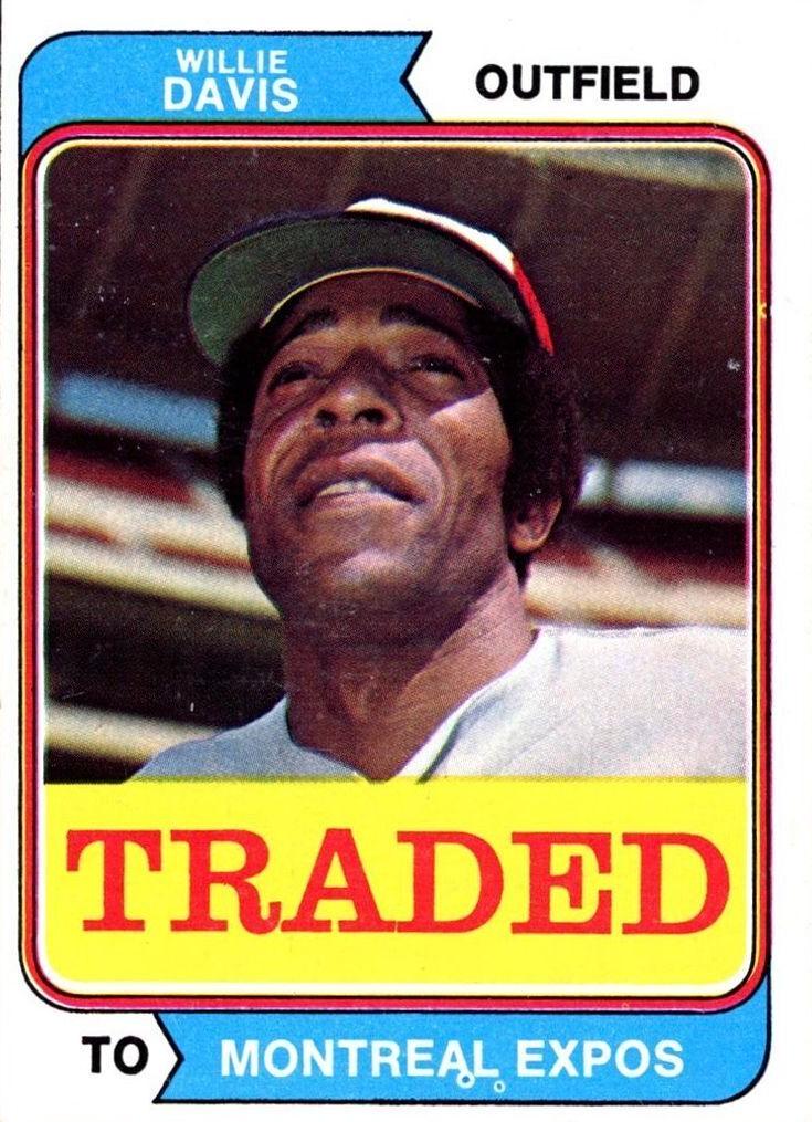 1974 Willie Davis #165T