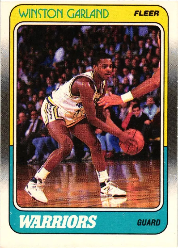 1988 Fleer Winston Garland #46 card