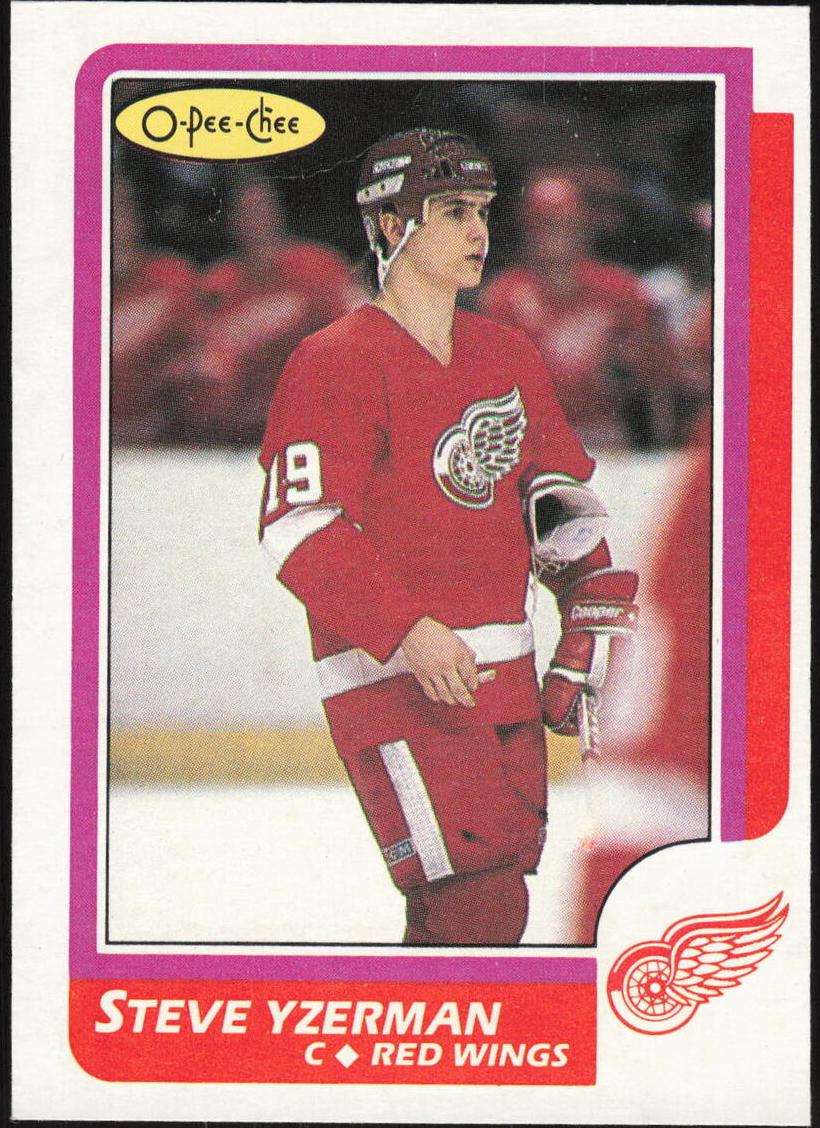 1986 Steve Yzerman #11