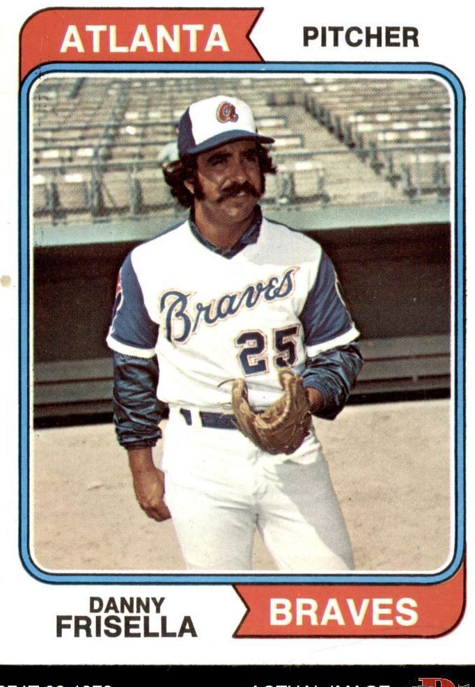 1974 Topps Danny Frisella #71 card