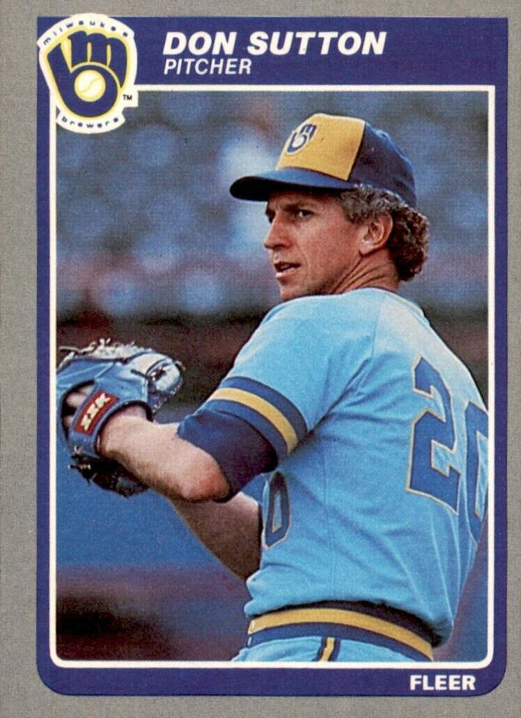 1985 Don Sutton #598