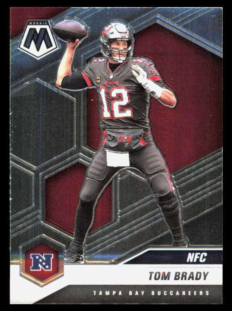 2021 Panini Mosaic Tom Brady #201 card