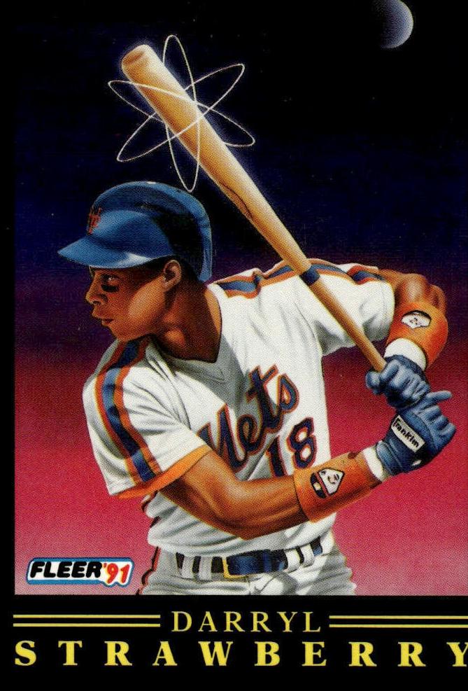 1991 Darryl Strawberry #12