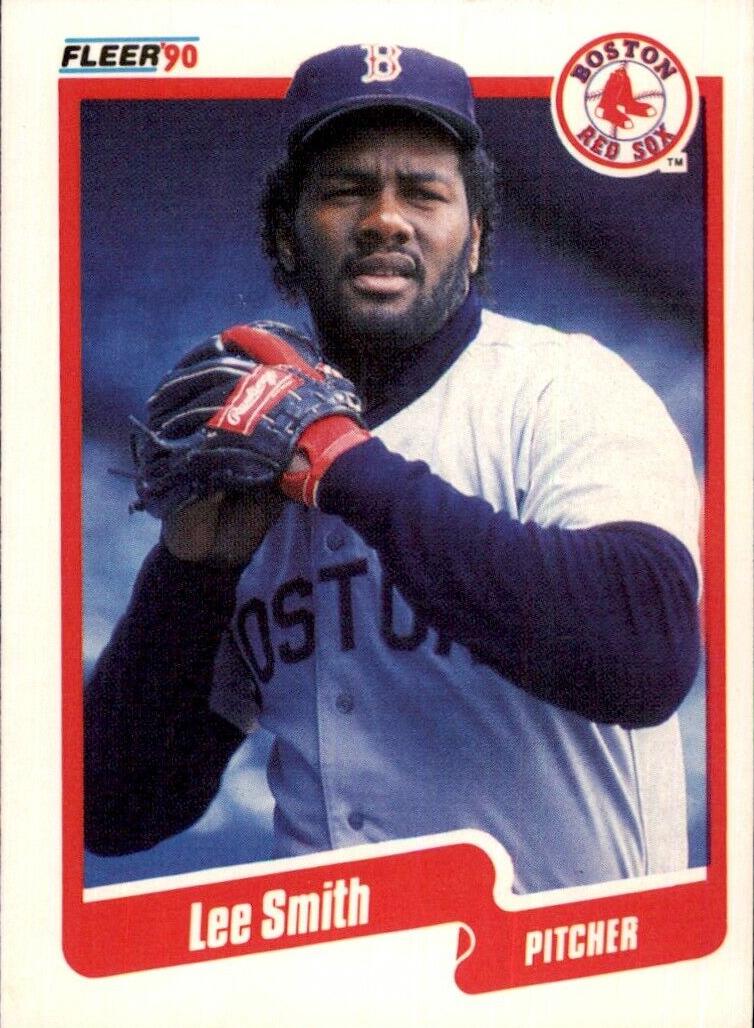 1990 Fleer Lee Smith #287 card