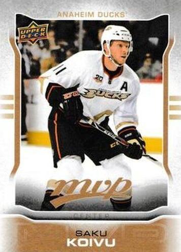 2014 Upper Deck MVP Saku Koivu #39 card