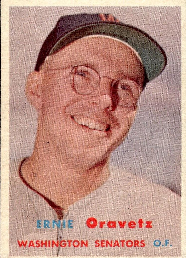 1957 Ernie Oravetz #179
