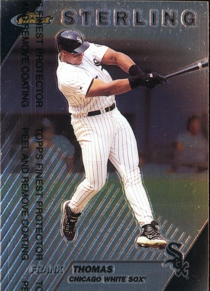 1999 Topps Finest Frank Thomas #263 card
