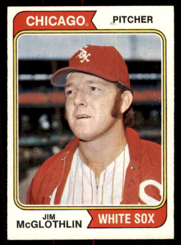 1974 Topps Jim McGlothlin #557 card