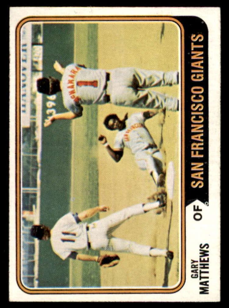 1974 Gary Matthews #386