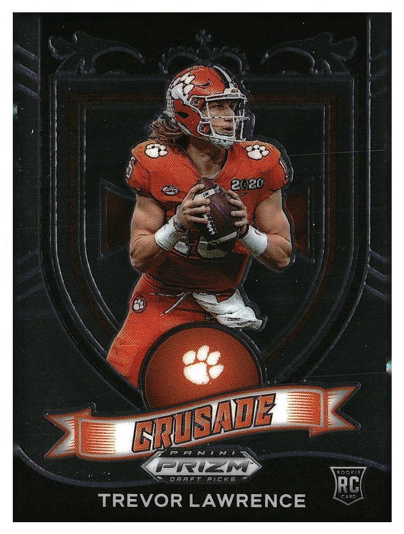 2021 Panini Prizm Draft Picks Trevor Lawrence #161 card