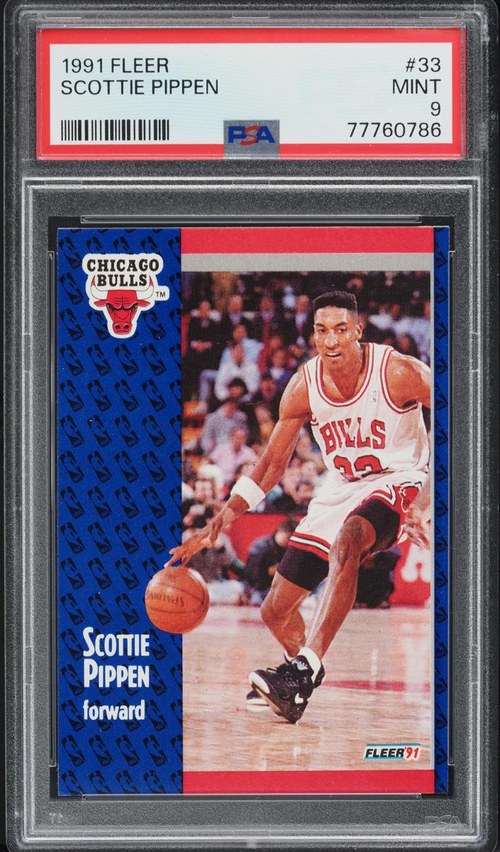 Scottie Pippen 1991 Fleer Basketball