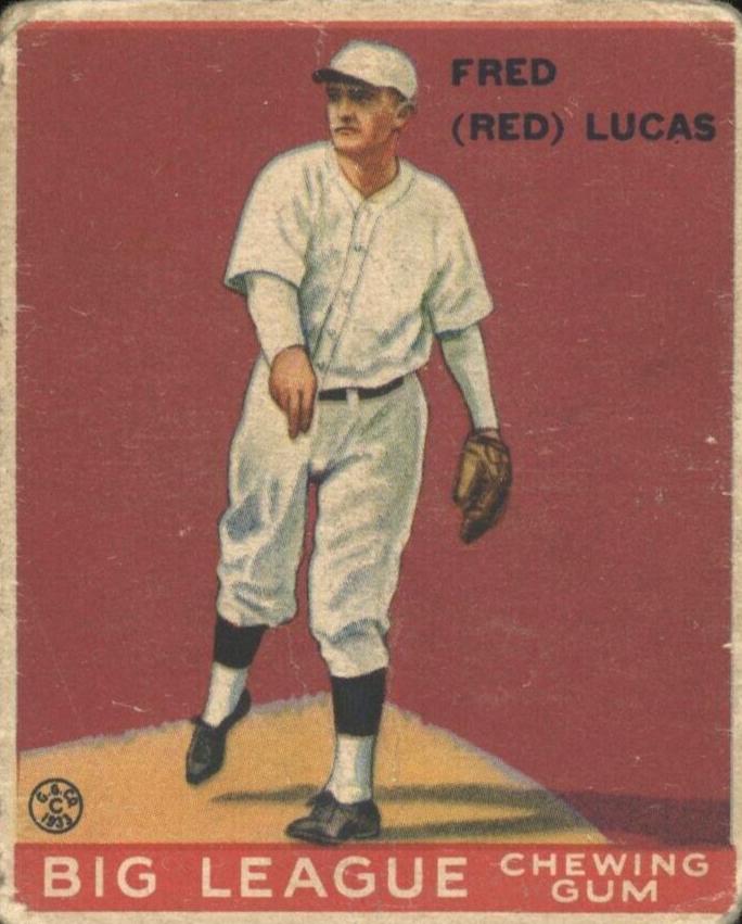 1933 Red Lucas #137