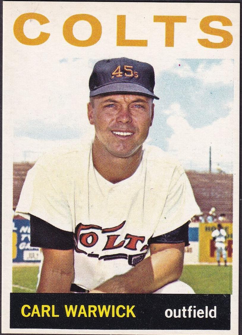 1964 Topps Carl Warwick #179 card