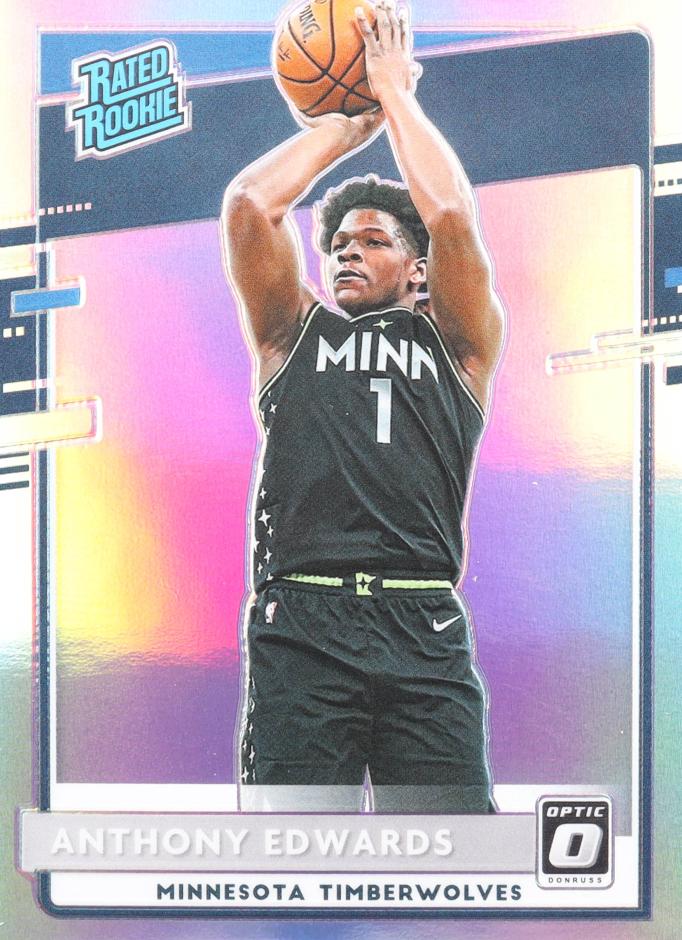 2020 Panini Donruss Optic Holo #151 Anthony Edwards front