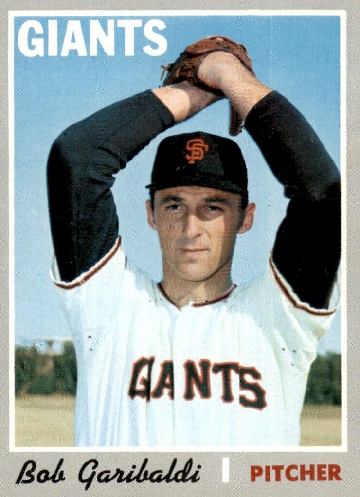 1970 Topps Bob Garibaldi #681 card