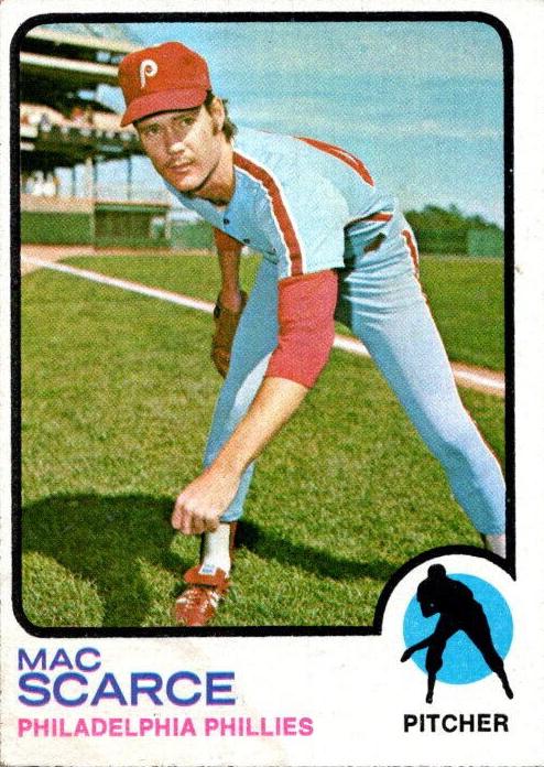 1973 Topps Mac Scarce #6 card