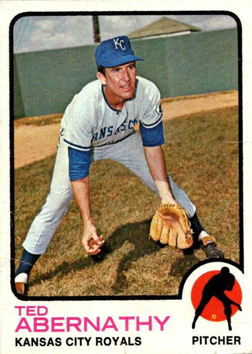 1973 Topps Ted Abernathy #22 card