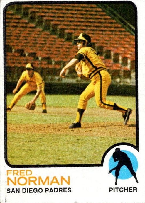 1973 Topps Fred Norman #32 card