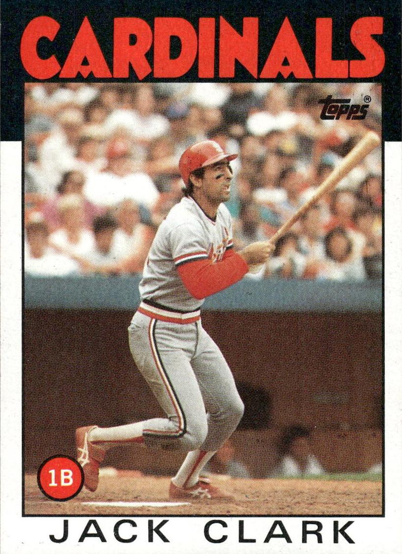 1986 Jack Clark #350