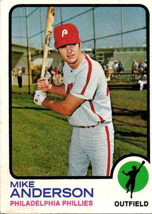 1973 Topps Mike Anderson #147 card