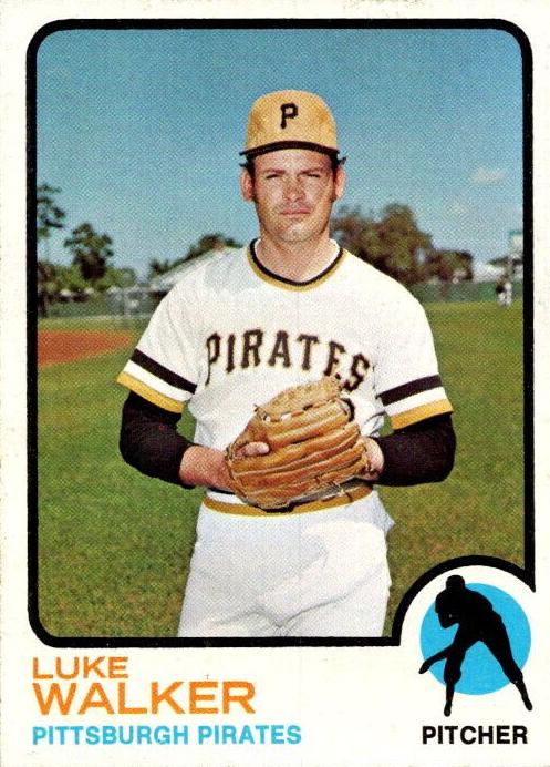 1973 Luke Walker #187
