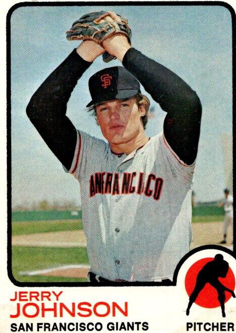 1973 Topps Jerry Johnson #248 card