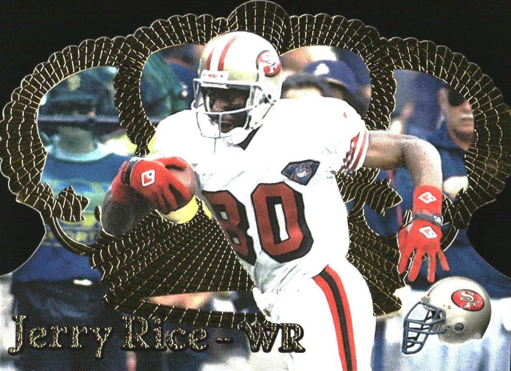 1995 Jerry Rice [Blue Holofoil] #38
