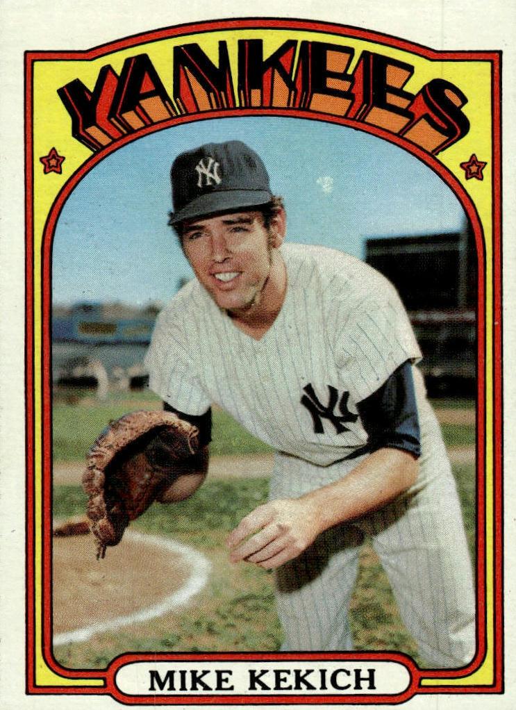 1972 Topps Mike Kekich #138 card