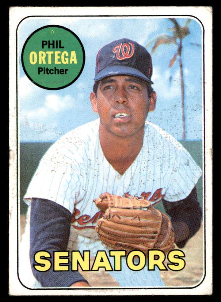 1969 Topps Phil Ortega #406 card