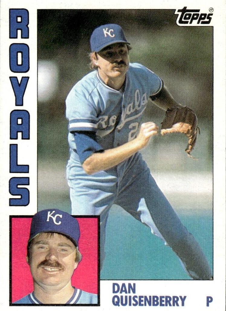 Dan Quisenberry 1984 Topps Baseball