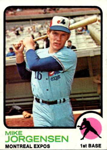 1973 Topps Mike Jorgensen #281 card