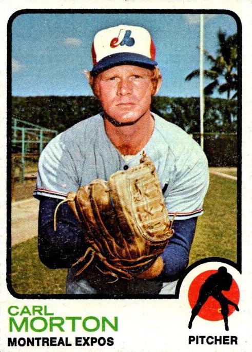 1973 Topps Carl Morton #331 card
