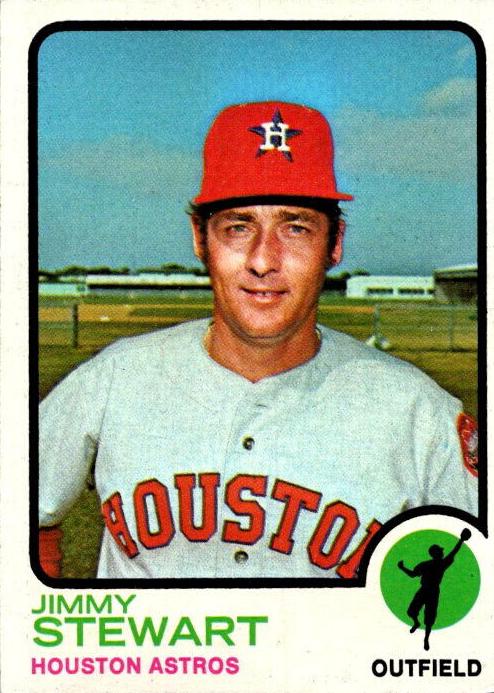 1973 Topps Jimmy Stewart #351 card
