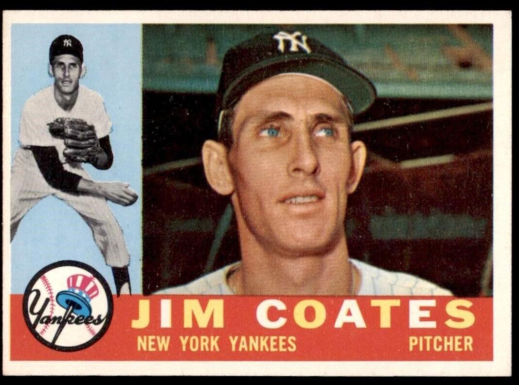 1960 Topps Jim Coates #51 card