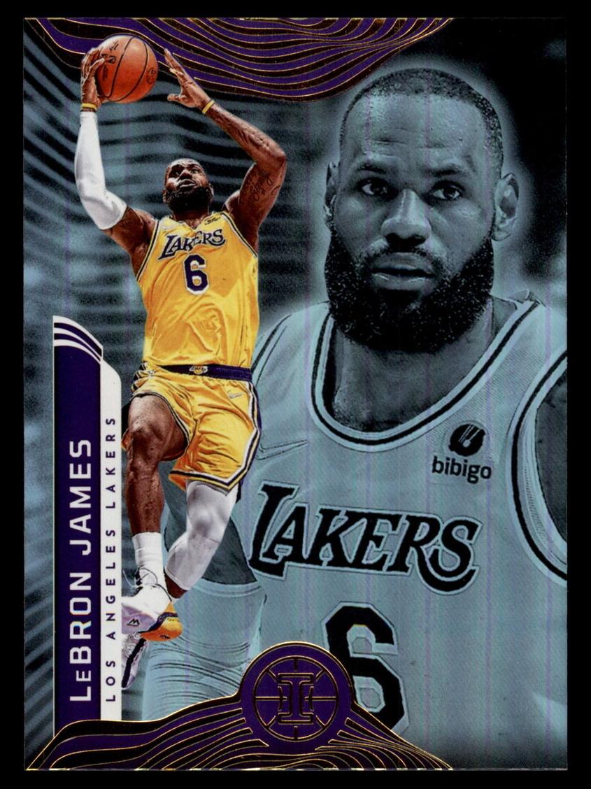 2021 Panini #96 LeBRON JAMES front