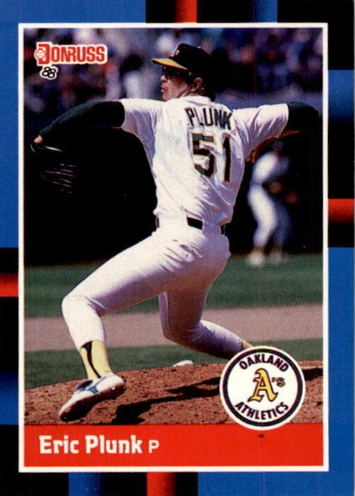 1988 Donruss Eric Plunk #503 card