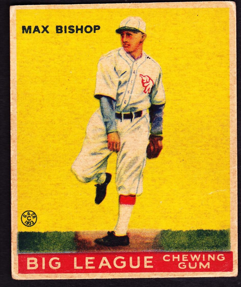 1933 Max Bishop #61