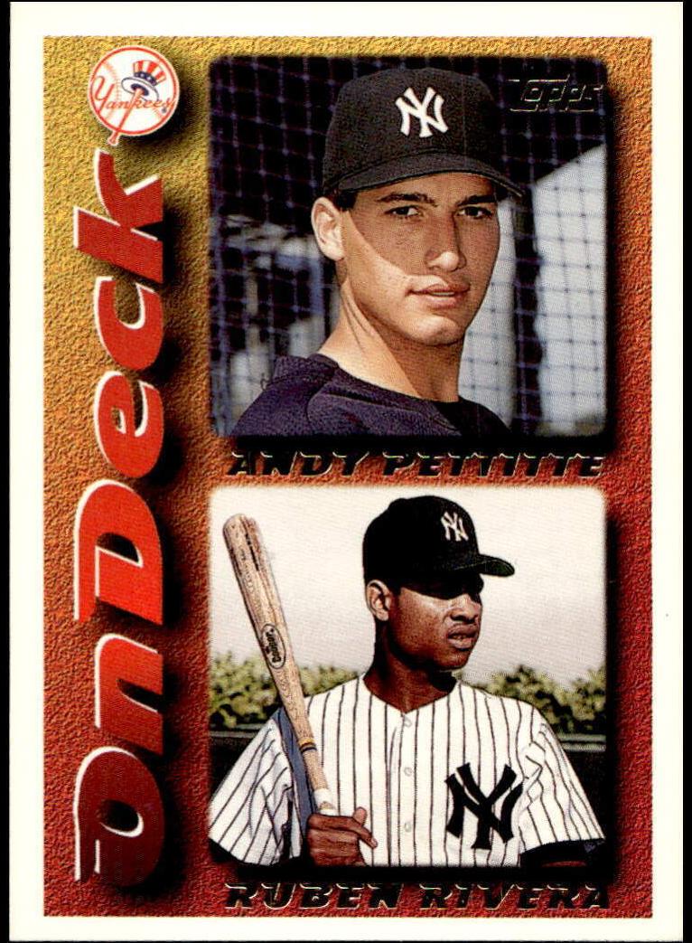 Ruben Rivera / Andy Pettitte 1995 Topps Baseball