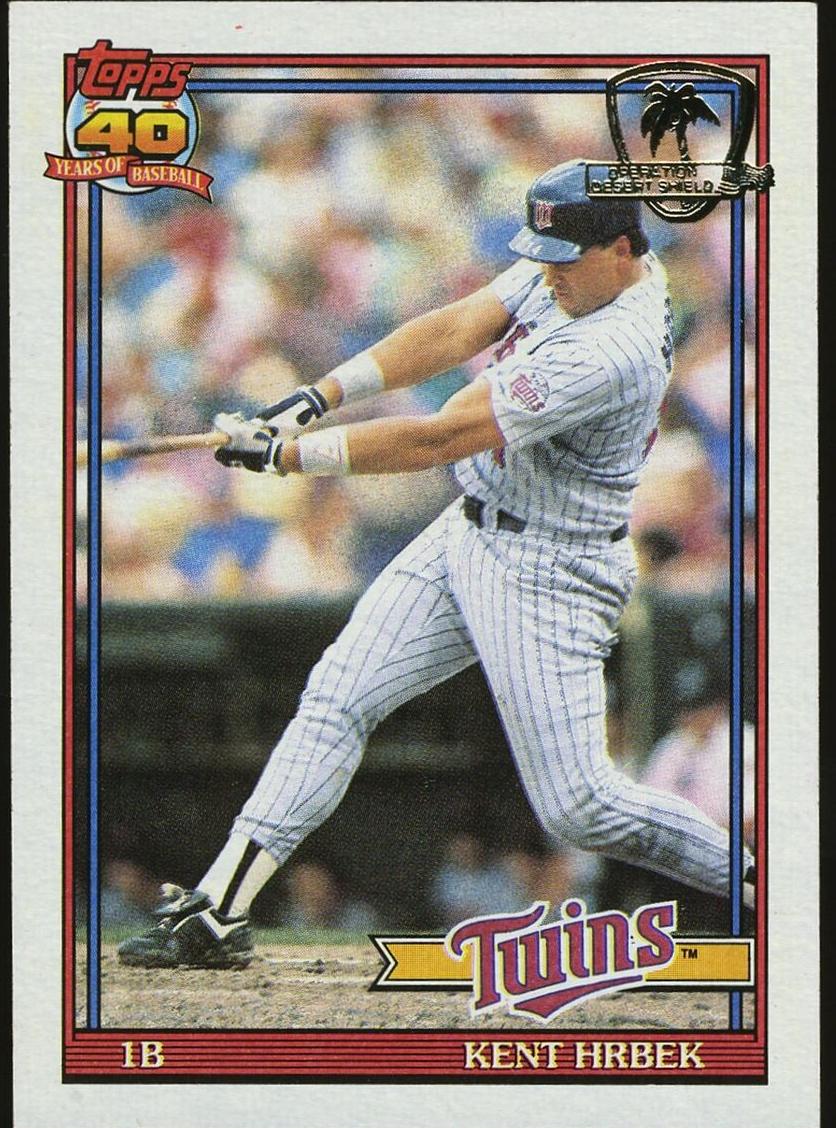 1991 Kent Hrbek #710