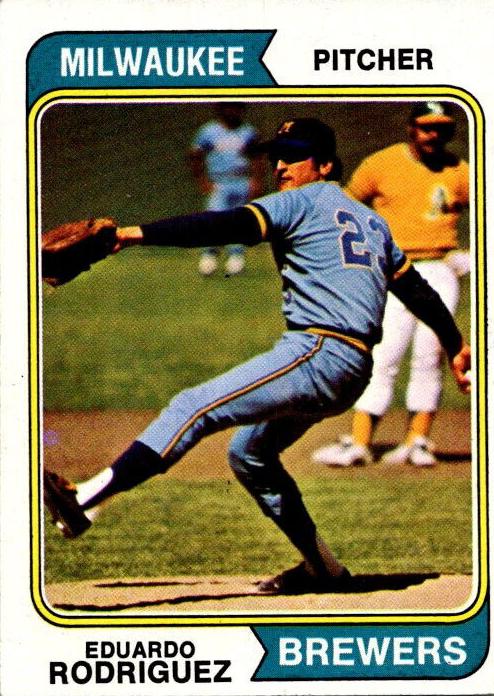 1974 Topps Eduardo Rodriguez #171 card